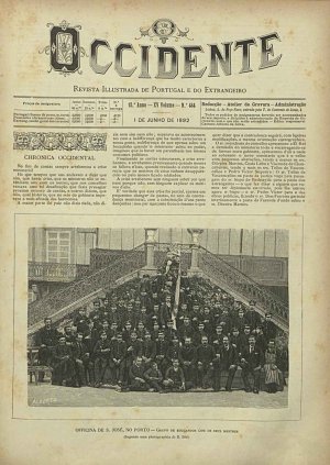 capa do A. 15, n.º 484 de 1/6/1892