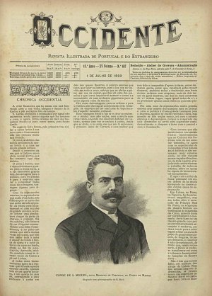 capa do A. 15, n.º 487 de 1/7/1892