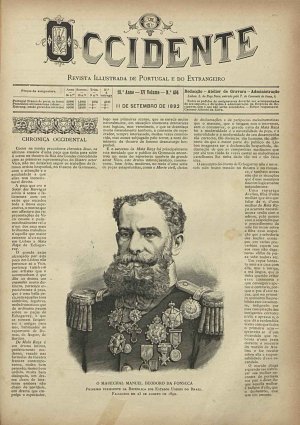 capa do A. 15, n.º 494 de 11/9/1892