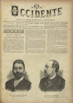 capa do A. 15, n.º 496 de 1/10/1892