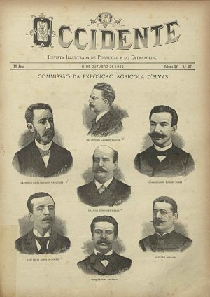 capa do A. 15, n.º 497 de 11/10/1892