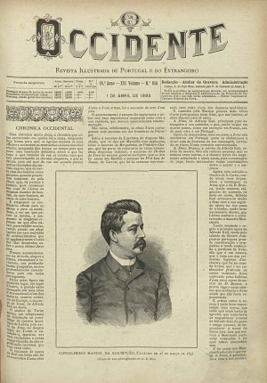 capa do A. 16, n.º 514 de 1/4/1893