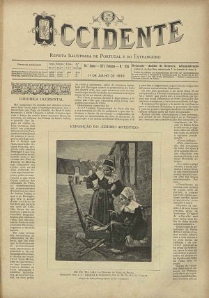 capa do A. 16, n.º 524 de 11/7/1893