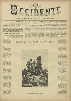 capa do A. 16, n.º 527 de 11/8/1893