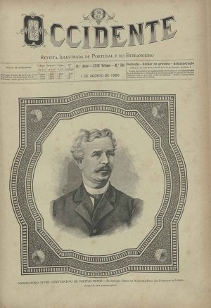 capa do A. 18, n.º 598 de 1/8/1895