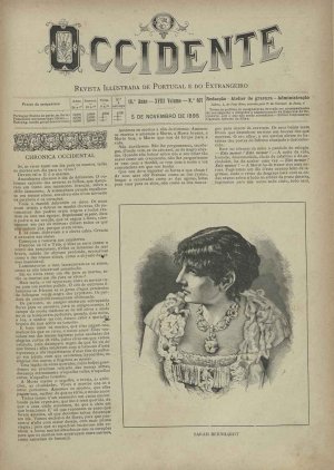 capa do A. 18, n.º 607 de 5/11/1895