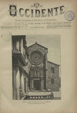 capa do A. 19, n.º 613 de 5/1/1896