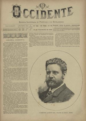 capa do A. 19, n.º 618 de 25/2/1896