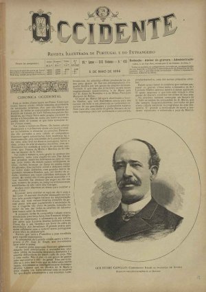 capa do A. 19, n.º 625 de 5/5/1896