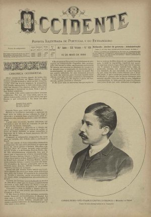 capa do A. 19, n.º 626 de 15/5/1896