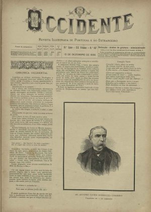 capa do A. 19, n.º 647 de 15/12/1896