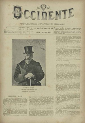 capa do A. 20, n.º 658 de 10/4/1897