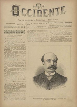 capa do A. 21, n.º 687 de 30/1/1898