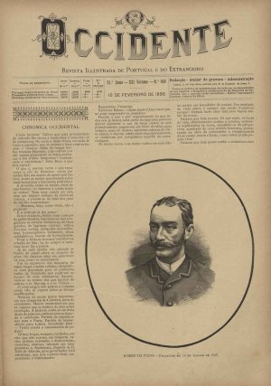 capa do A. 21, n.º 688 de 10/2/1898