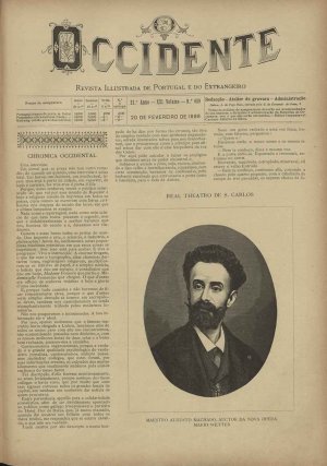 capa do A. 21, n.º 689 de 20/2/1898