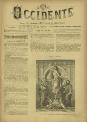 capa do A. 21, n.º 694 de 10/4/1898