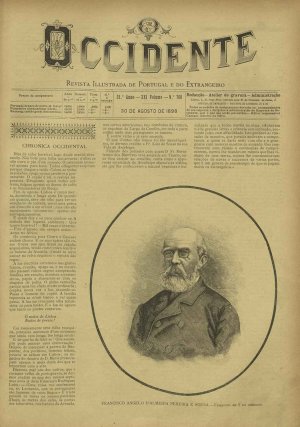 capa do A. 21, n.º 708 de 30/8/1898