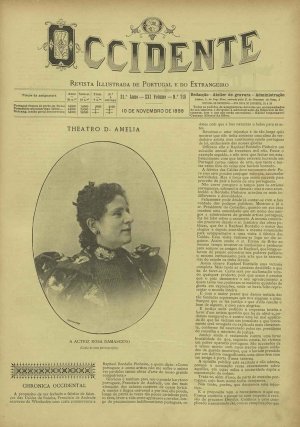 capa do A. 21, n.º 715 de 10/11/1898