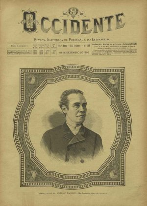 capa do A. 21, n.º 718 de 10/12/1898