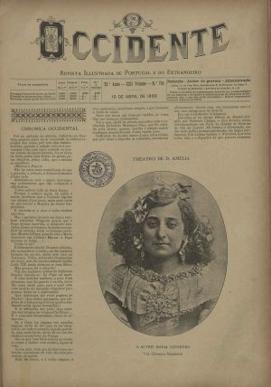 capa do A. 22, n.º 730 de 10/4/1899