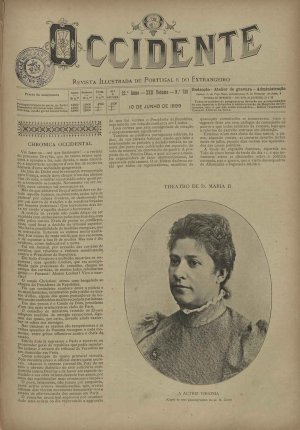 capa do A. 22, n.º 736 de 10/6/1899