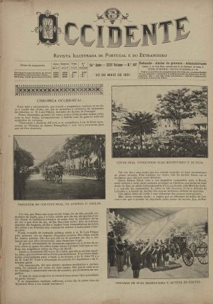 capa do A. 24, n.º 807 de 30/5/1901