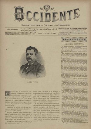 capa do A. 24, n.º 821 de 20/10/1901