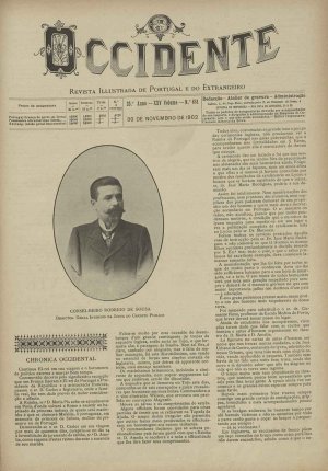 capa do A. 25, n.º 861 de 30/11/1902