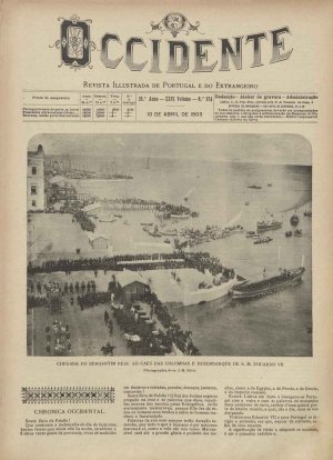 capa do A. 26, n.º 874 de 10/4/1903