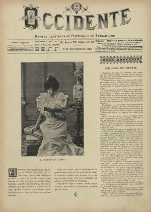 capa do A. 26, n.º 892 de 10/10/1903