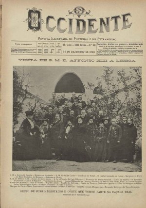 capa do A. 26, n.º 900 de 30/12/1903