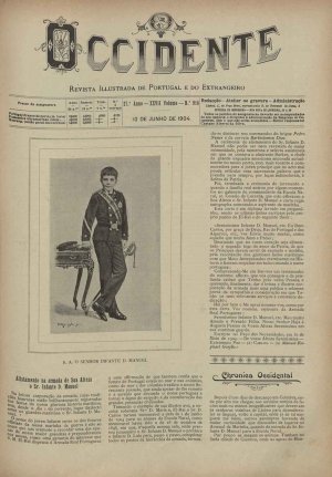 capa do A. 27, n.º 916 de 10/6/1904