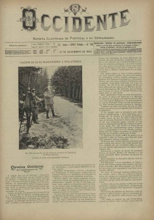 capa do A. 27, n.º 934 de 10/12/1904