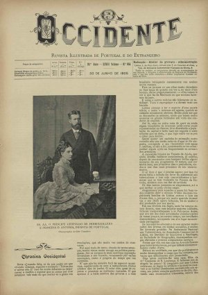 capa do A. 28, n.º 954 de 30/6/1905