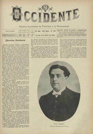 capa do A. 29, n.º 1002 de 30/10/1906