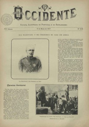 capa do A. 30, n.º 1015 de 10/3/1907