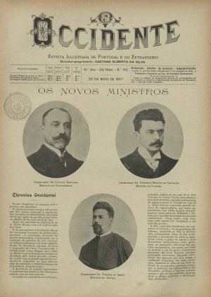capa do A. 30, n.º 1022 de 20/5/1907