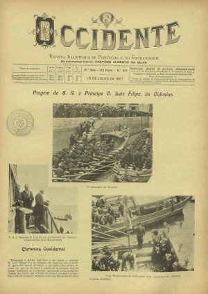 capa do A. 30, n.º 1027 de 10/7/1907