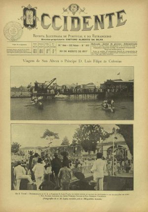capa do A. 30, n.º 1032 de 30/8/1907