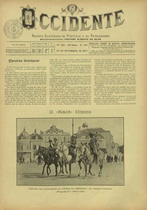 capa do A. 30, n.º 1035 de 30/9/1907