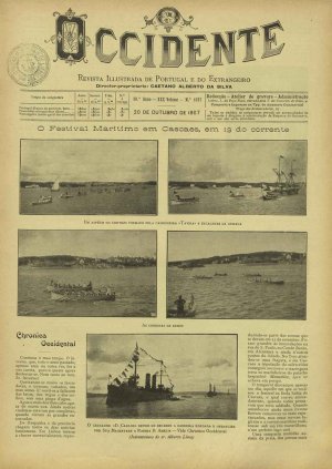 capa do A. 30, n.º 1037 de 20/10/1907