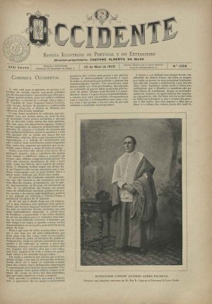 capa do A. 31, n.º 1059 de 30/5/1908