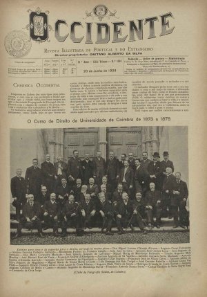 capa do A. 31, n.º 1061 de 20/6/1908
