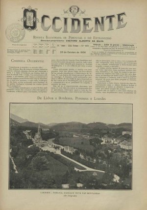 capa do A. 31, n.º 1073 de 20/10/1908