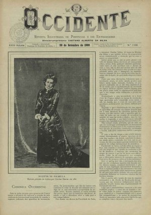 capa do A. 32, n.º 1106 de 20/9/1909