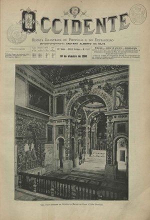 capa do A. 33, n.º 1117 de 10/1/1910