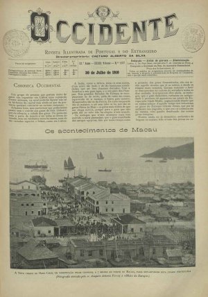 capa do A. 33, n.º 1137 de 30/7/1910