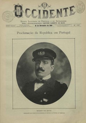 capa do A. 33, n.º 1147 de 10/11/1910