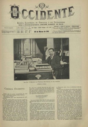 capa do A. 34, n.º 1161 de 30/3/1911