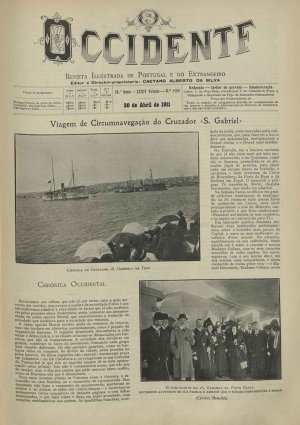 capa do A. 34, n.º 1164 de 30/4/1911
